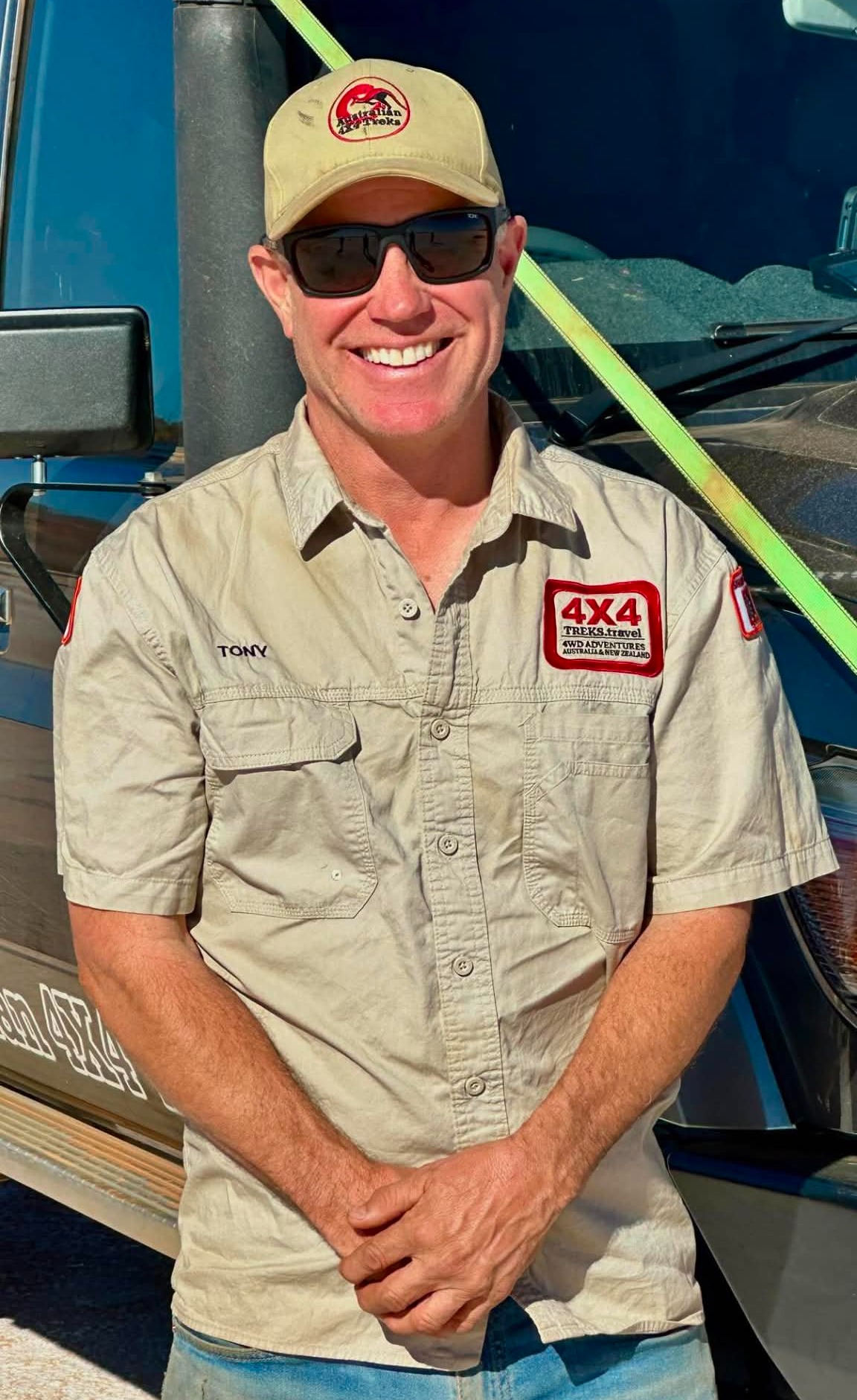Tour guide Tony Davys