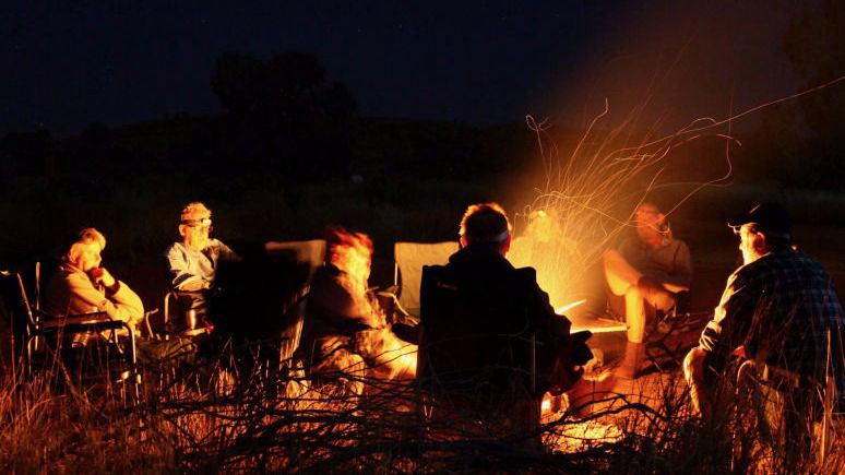 Outback campfire