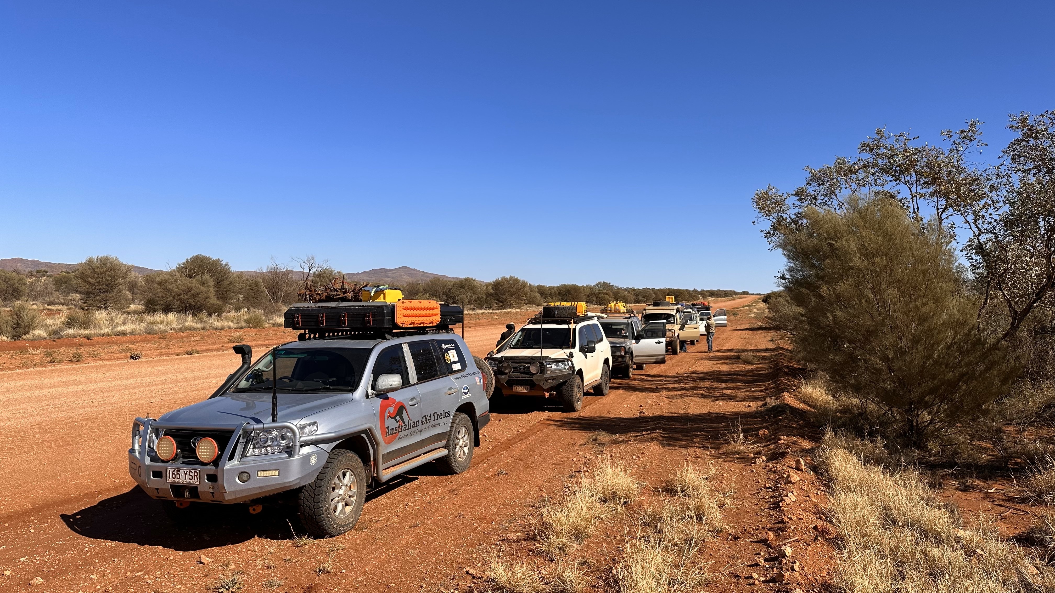 Desert convoy